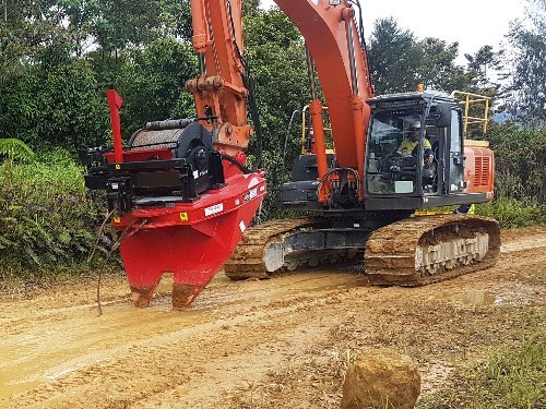 Excavator Winch Attachment